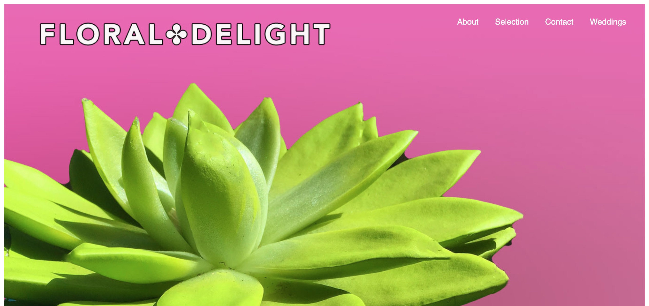 Image of Flower Web Site